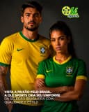 Camisa do Brasil personalizada